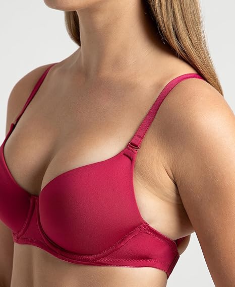 Jockey 1832 Women’s Wired Padded Microfiber Bra – Medium Coverage Multiway Backless Design